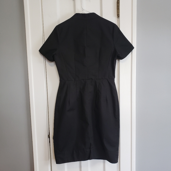 Lafayette 148 Yaelle Stretch Cotton Dress - Picture 7 of 9